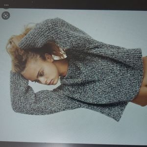 ENVII Cropped Chunky Knit Sweater Sz S